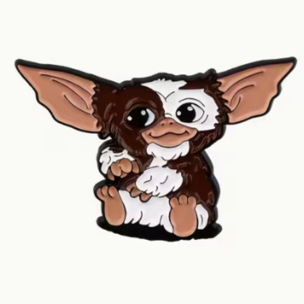 Gizmo the Gremlin Enamel Lapel Pin | Furry Friend | Retro 80s Movie Collectible